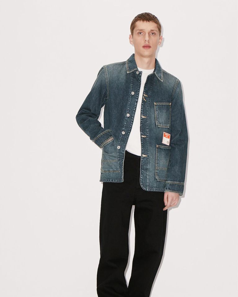 ケンゾー/DARK STONE WORKWEAR DENIM JKT/デニムジャケット/Dark Blue