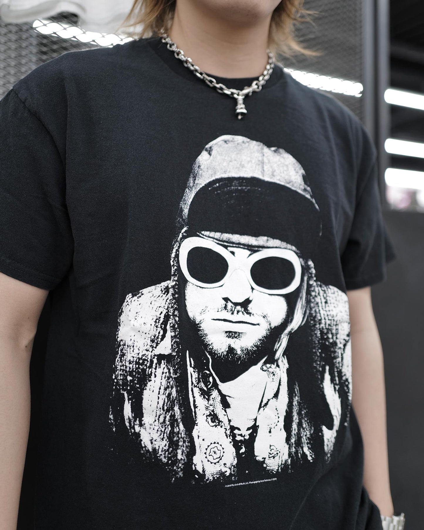 ヴィンテージTシャツ/KURT COBAIN/Tシャツ/Black