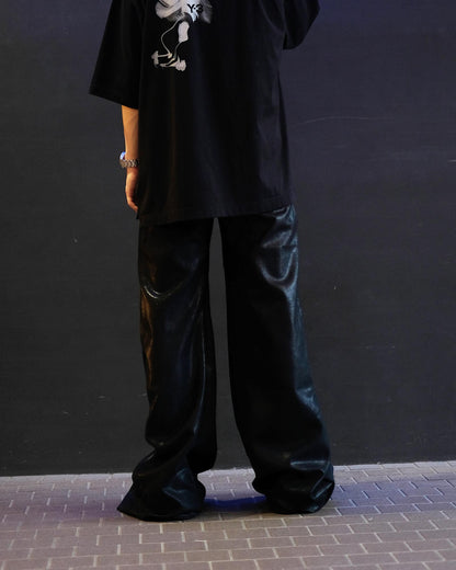 スワンプゴッド/STÖVEL WIDE PANTS/パンツ/32/Black