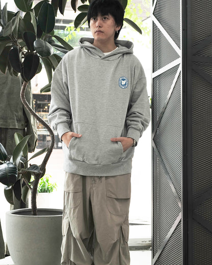 インビトゥイナーズ/HOODIE UNISEX/プルオーバーパーカー/MELANGE GREY