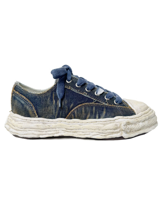 ミハラヤスヒロ / PTS23 CANVAS LOW-TOP / WASHED DENIMPTS23 CANVAS LOW-TOP / キャンバス / WASHED DENIM / A13FW714 / ピーターソン23 / BLUE