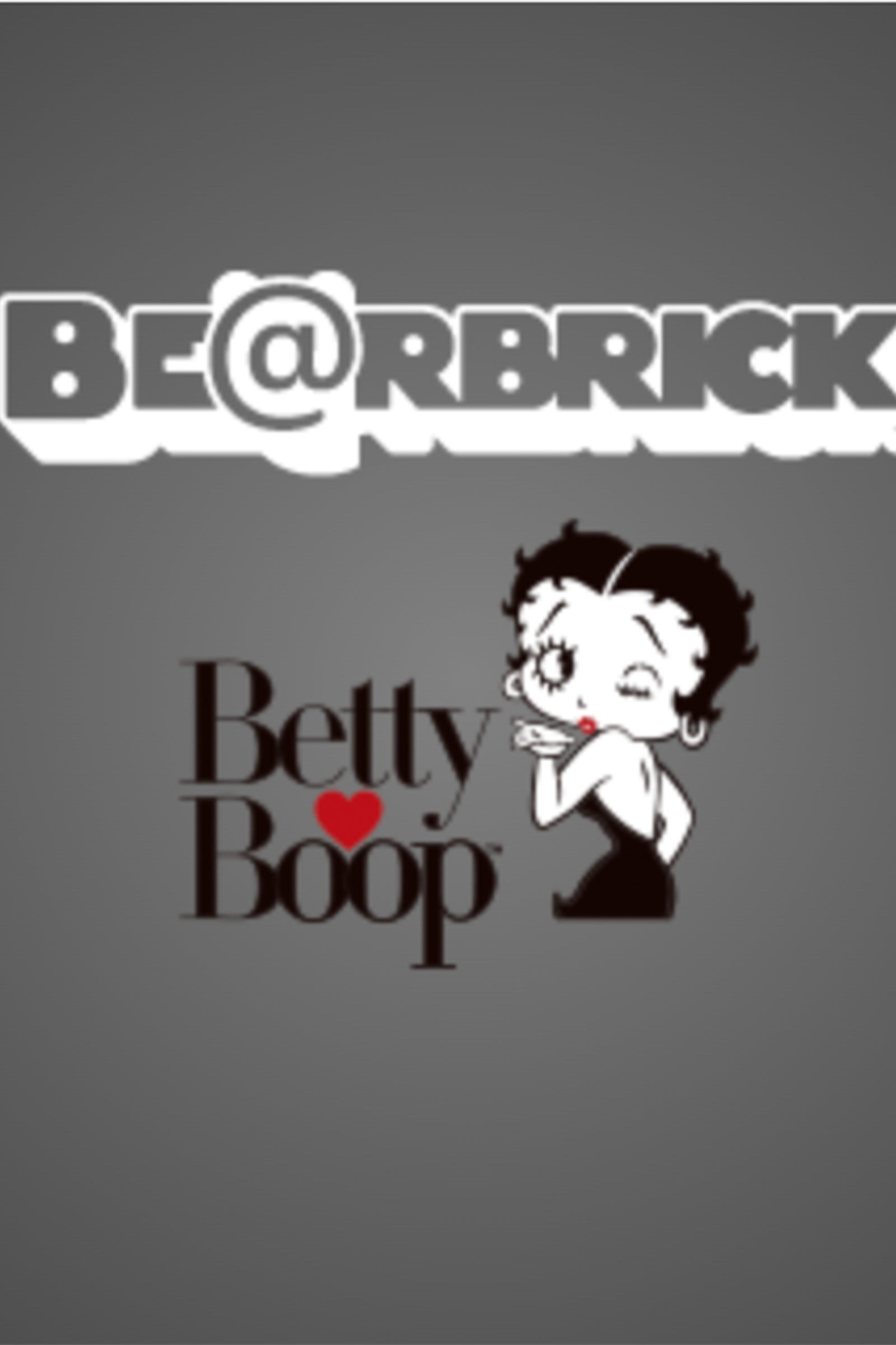 BE＠RBRICK Betty Boop(TM) BLACK & WHITE Ver.100％ & 400％ (べ
