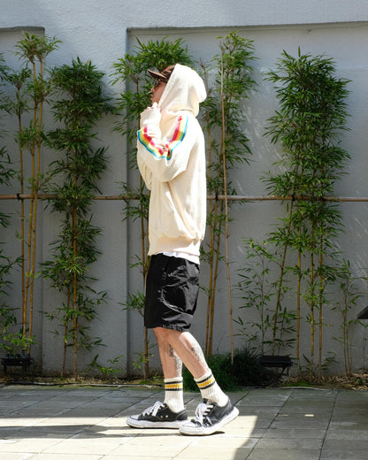 パーフェクトリブス/IMABARI Pilc Zip Hoodie/MALIBU FLEX/ジップアップパーカー/XL/White