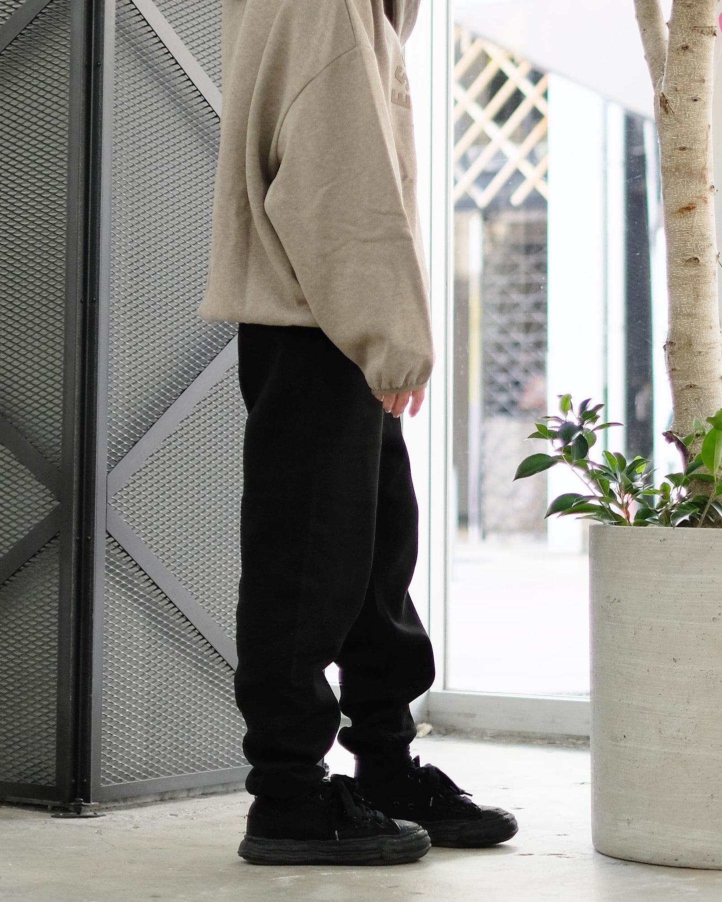 エッセンシャルズ/ESSENTIALS SWEATPANTS/130SU242020F/スウェットパンツ/BLACK