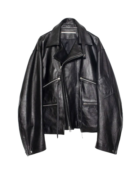 タム/LEATHER MK3 JACKET/レザージャケット/BLACK