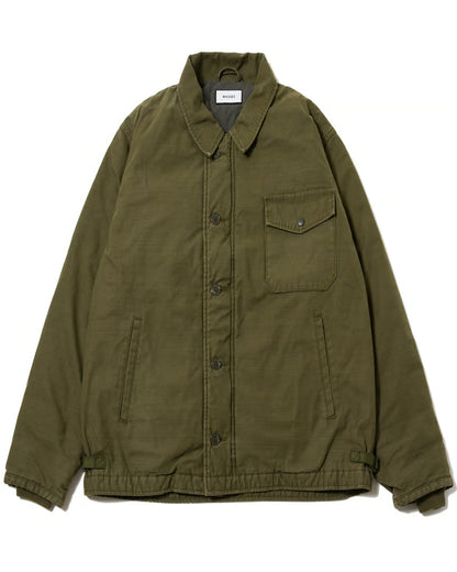 マシス/1242035014/A-2 DECK JKT/ジャケット/OLIVE