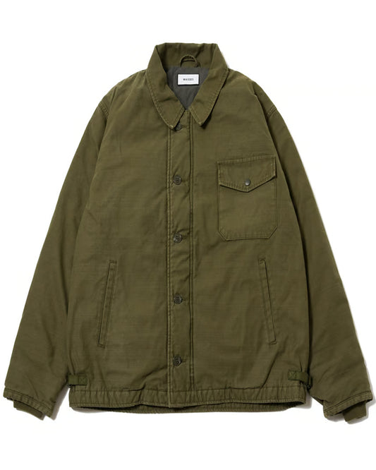 マシス/1242035014/A-2 DECK JKT/ジャケット/OLIVE