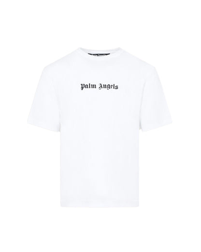 パームエンジェルス/CLASSIC LOGO SLIM TEE/Tシャツ/WHITE BLACK