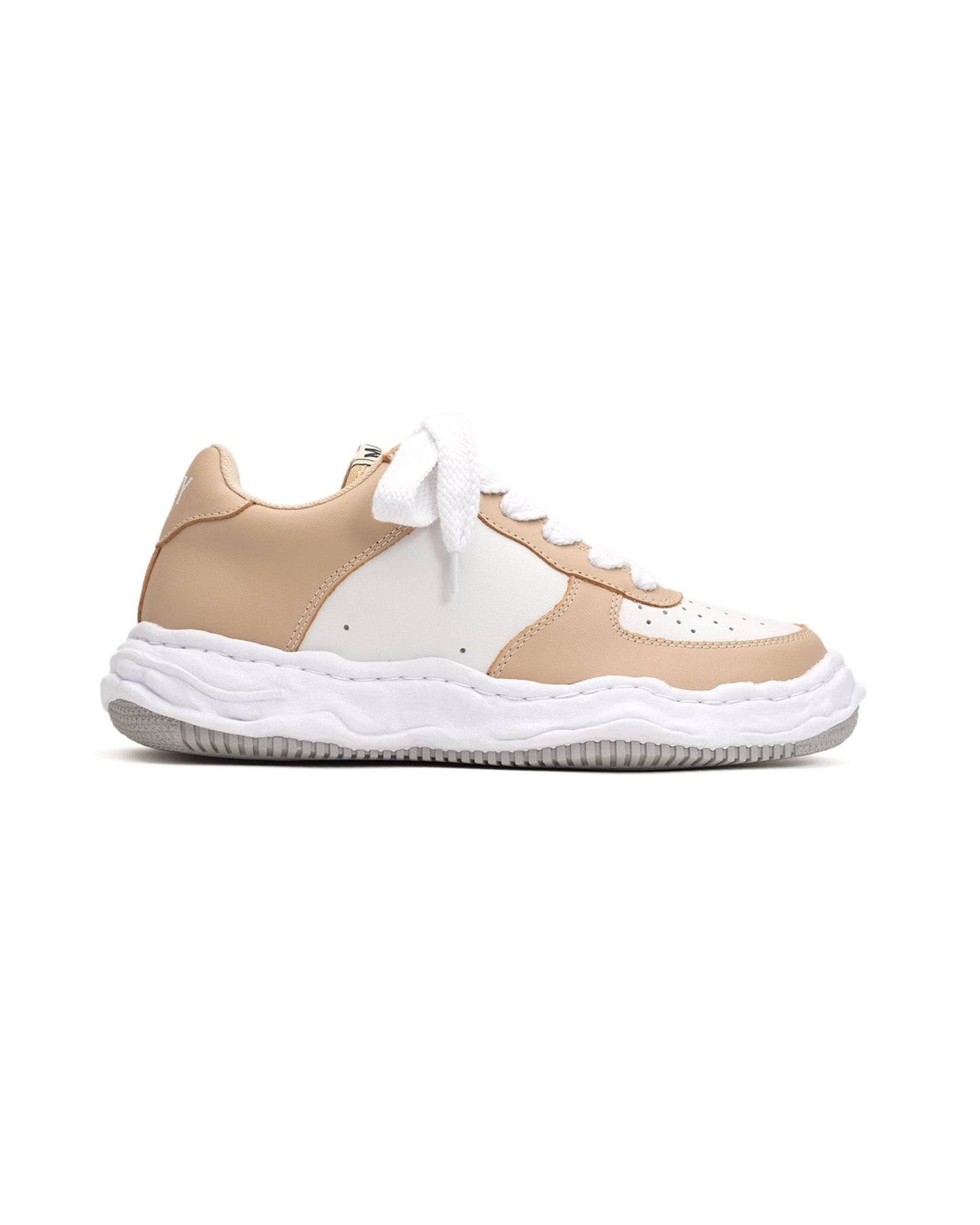 WAYNE LOW/LEATHER / A08FW706 (Wayne leather) Beg/Wht