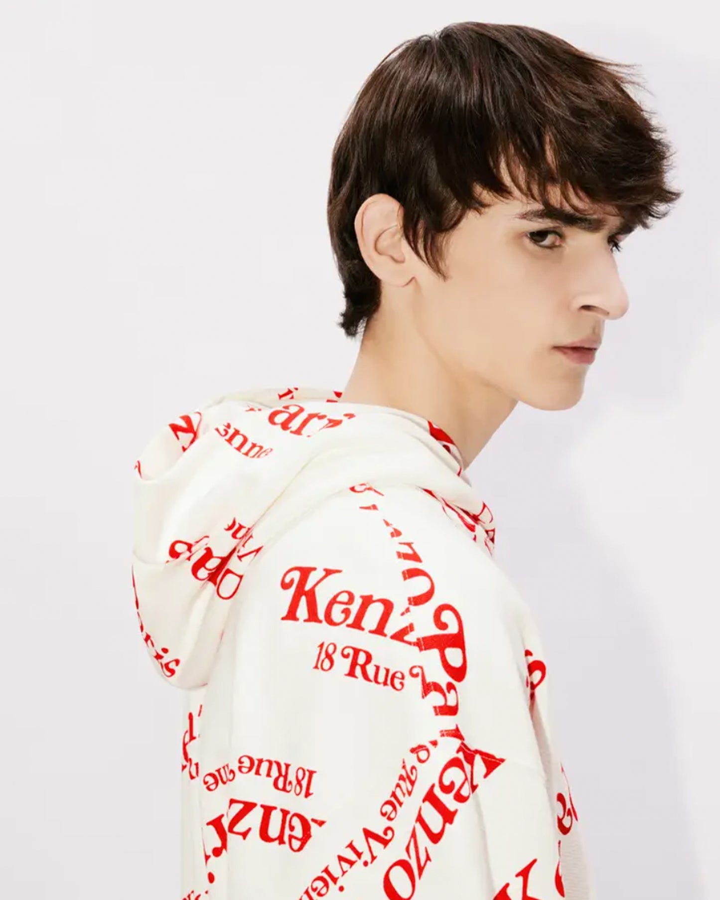 KENZO BY VERDY OVERSIZE HOODIE (Pullover Hoodie) Offwhite