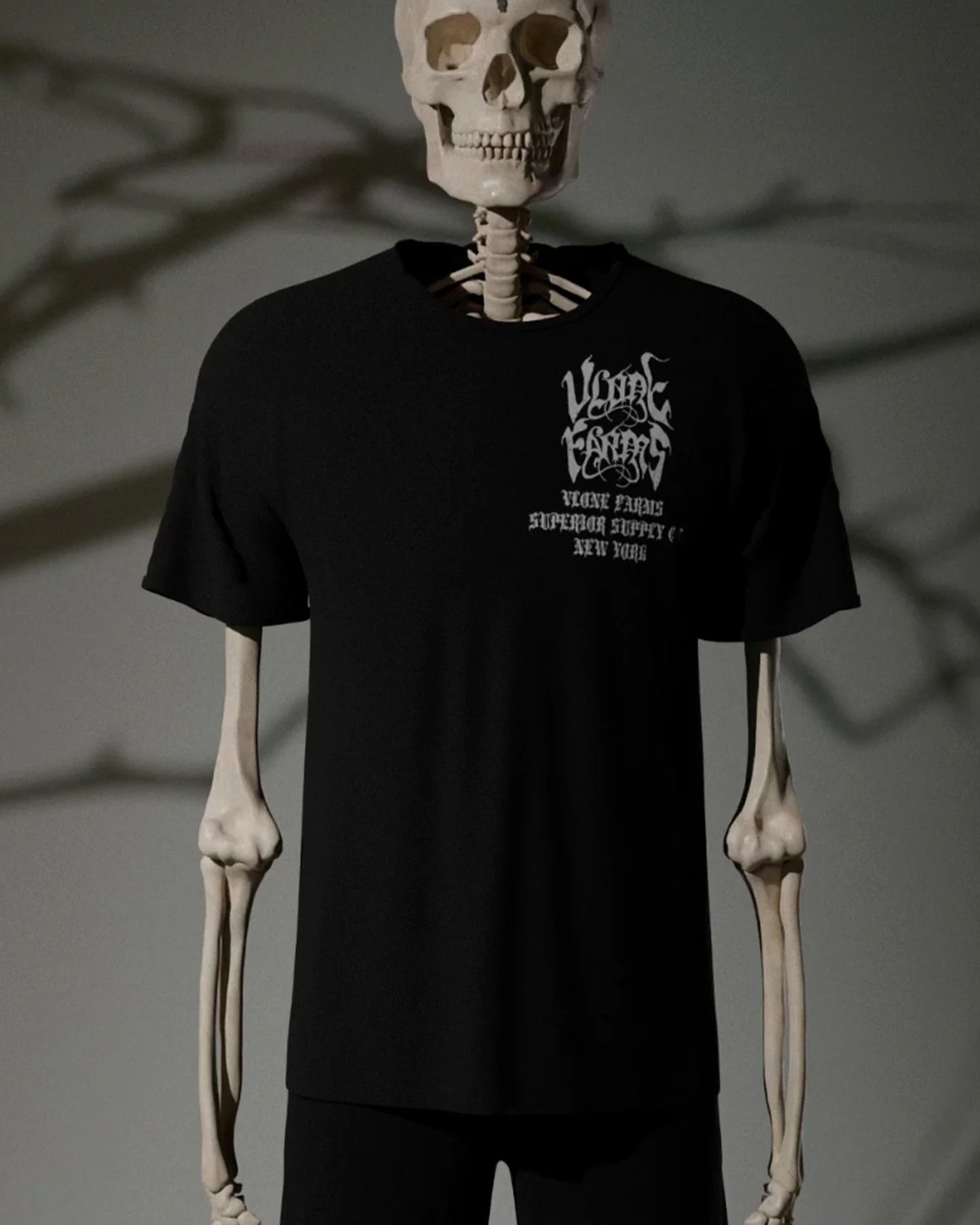 ヴィーローン/Pure Pain T-Shirt /Tシャツ/Black