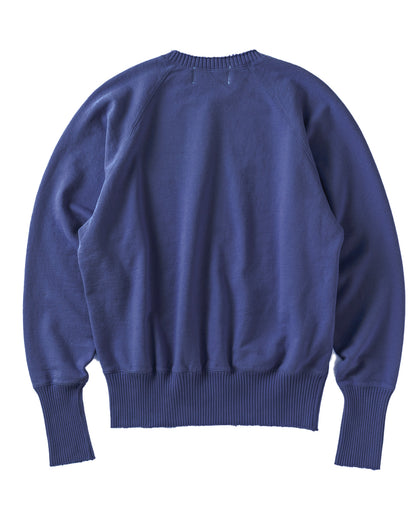 パーフェクトリブズ/Strange Sleeve Crew Neck Sweat Shirts/スウェット/Vintage Navy