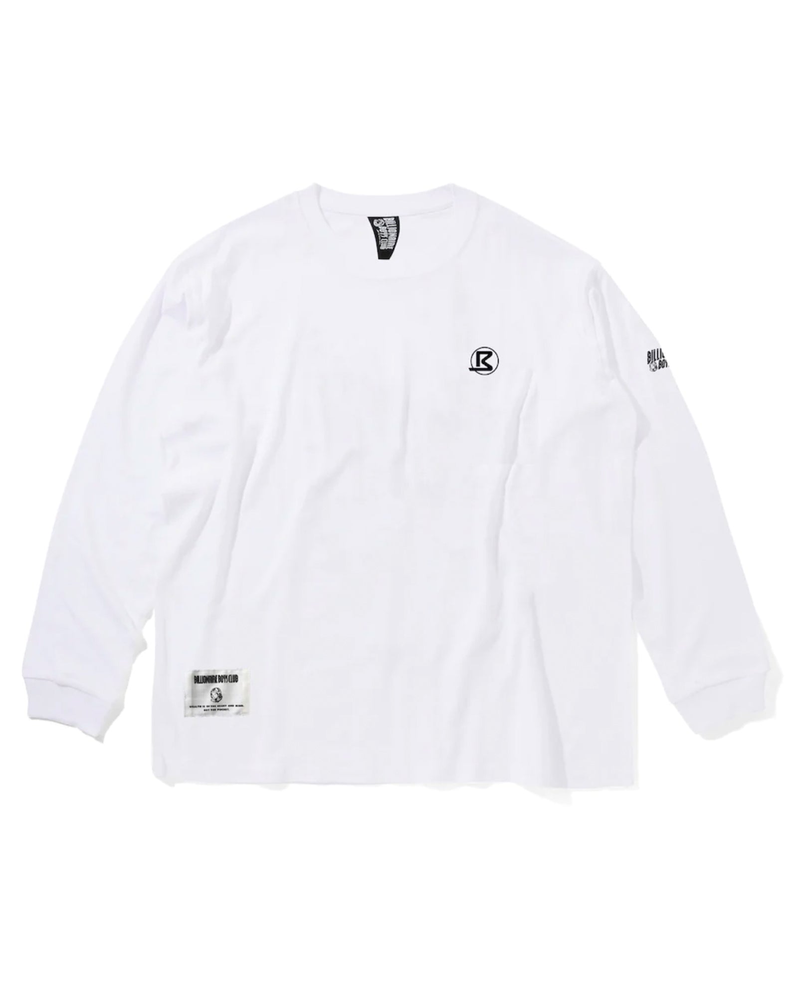 EMBROIDERED LOGO COTTON L/S T-SHIRT( ロンT) WHITE – Application