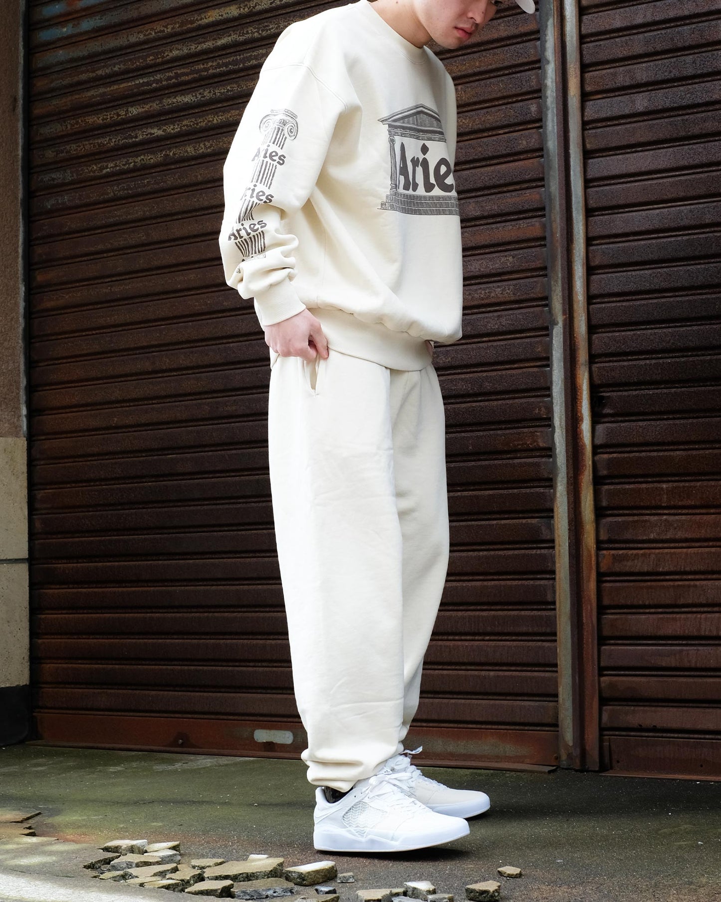 アリーズ/Ancient Column Sweatpant/スウェット/Beige