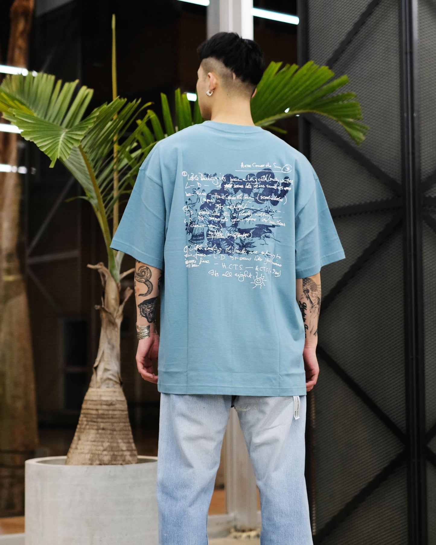 ディーヴァステイツ/Tshirt - GEO -/Tシャツ/Blue