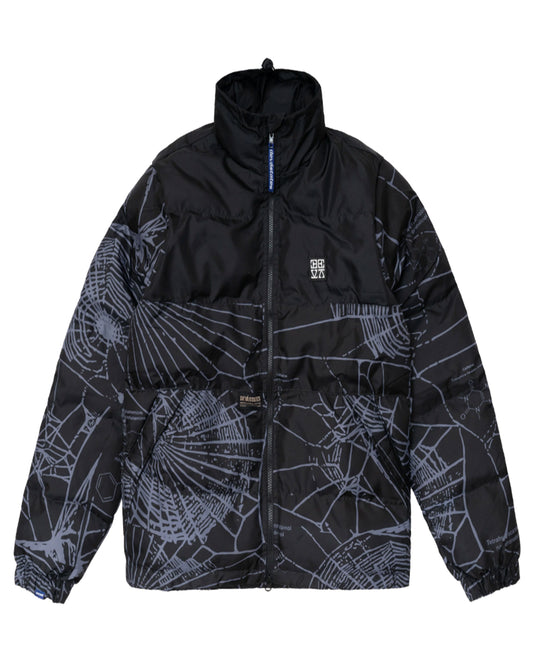 ディーヴァステイツ/DSE1B201F24/Puffer Jacket - STIMULANTS/ダウンジャケット/BLACK