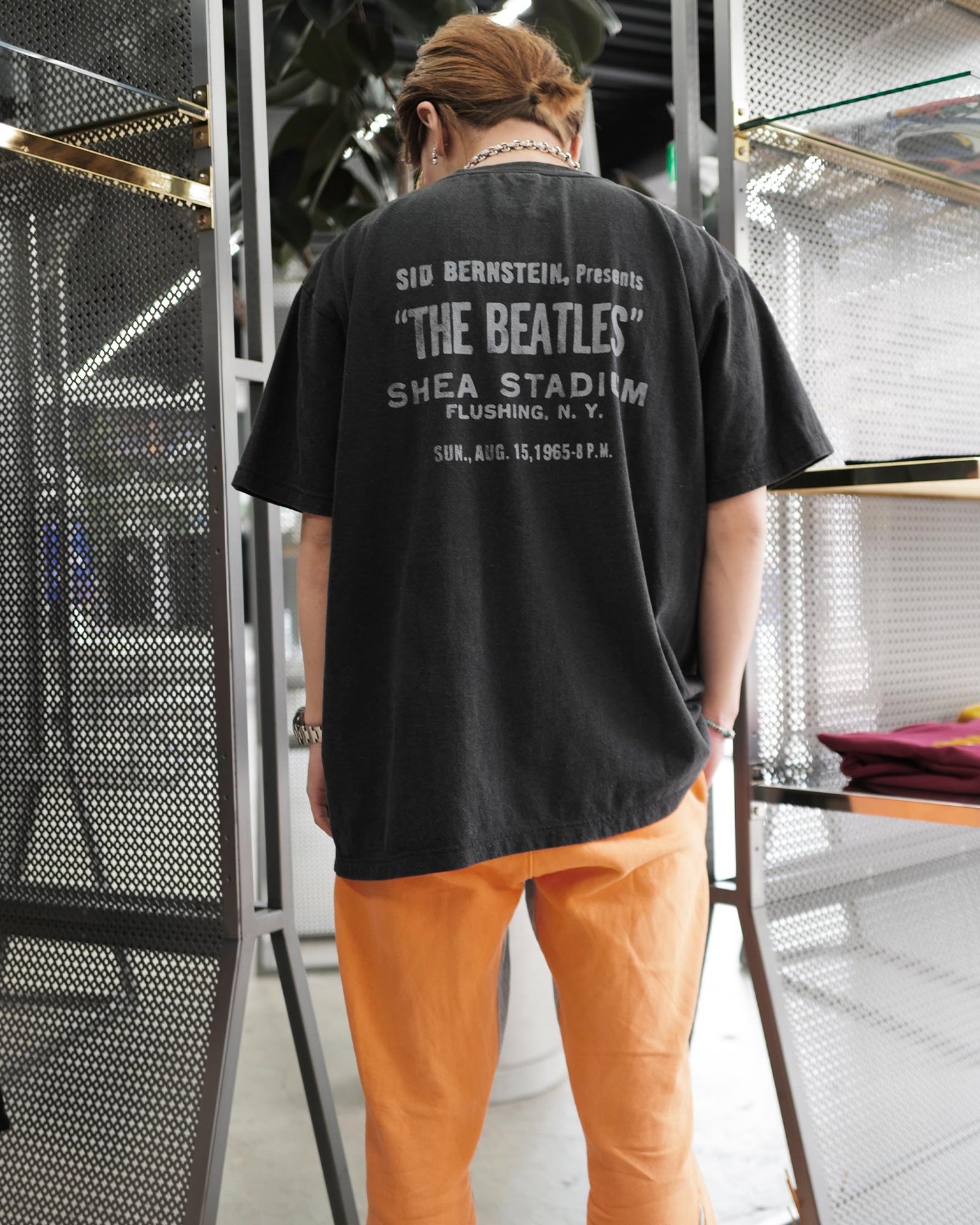 ヴィンテージTシャツ/SHEA STADIUM/Tシャツ/Black