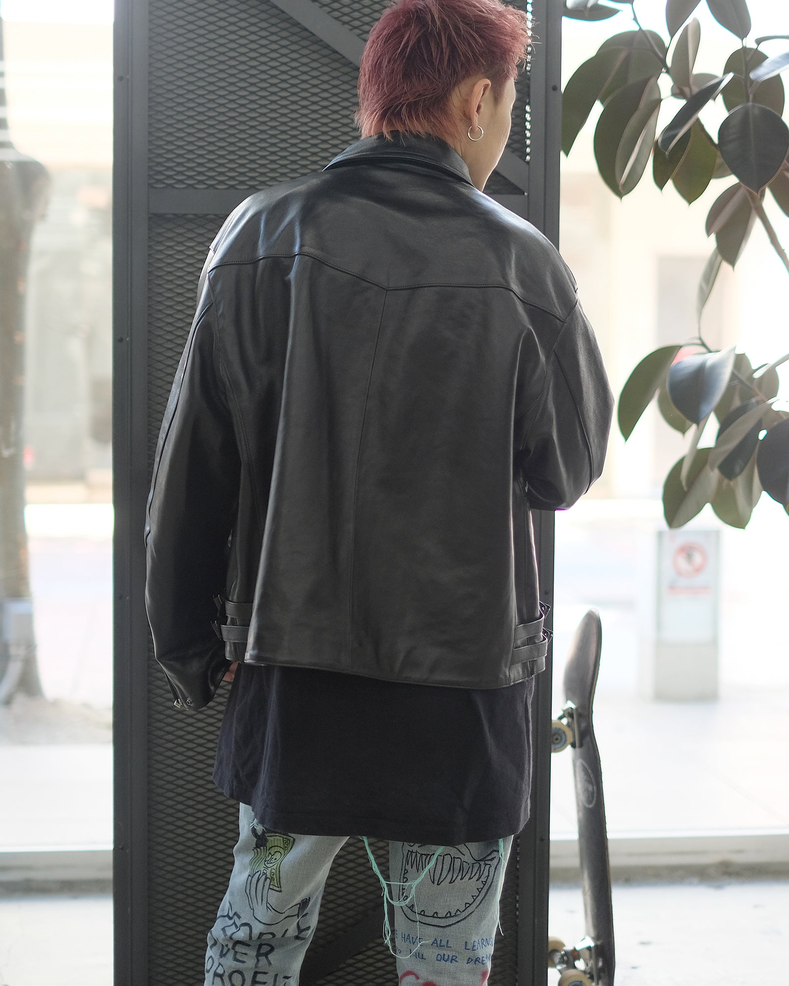 タム/LEATHER MK3 JACKET/レザージャケット/BLACK – Application