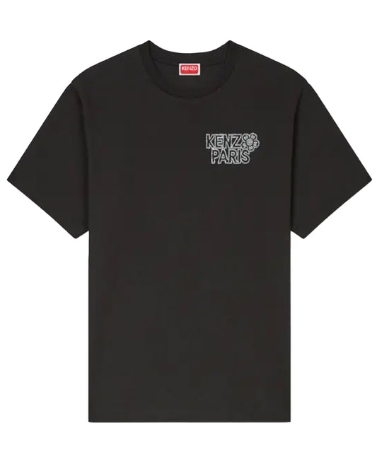 ケンゾー/FE65TS2984SI/CONSTELLATION EMB OVERSIZE TEE/Tシャツ/BLACK