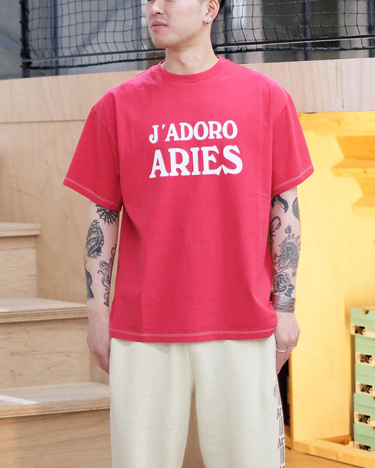 アリーズ/J'Adoro Aries SS Tee/Tシャツ/Red