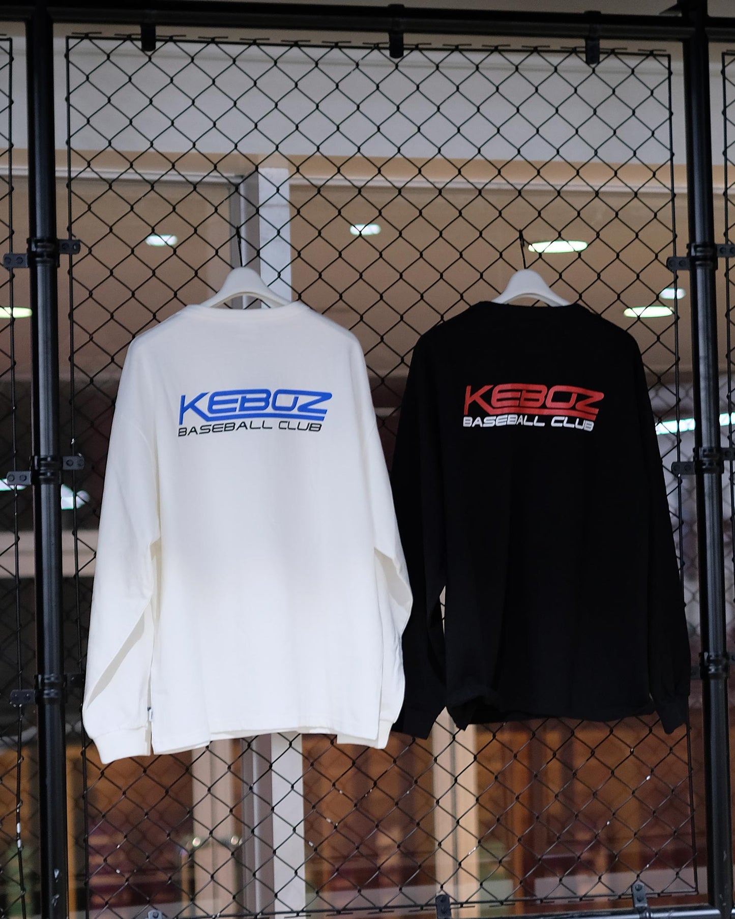 ケボズ/APPLICATION EXCLUSIVE L/S TEE/WHITE