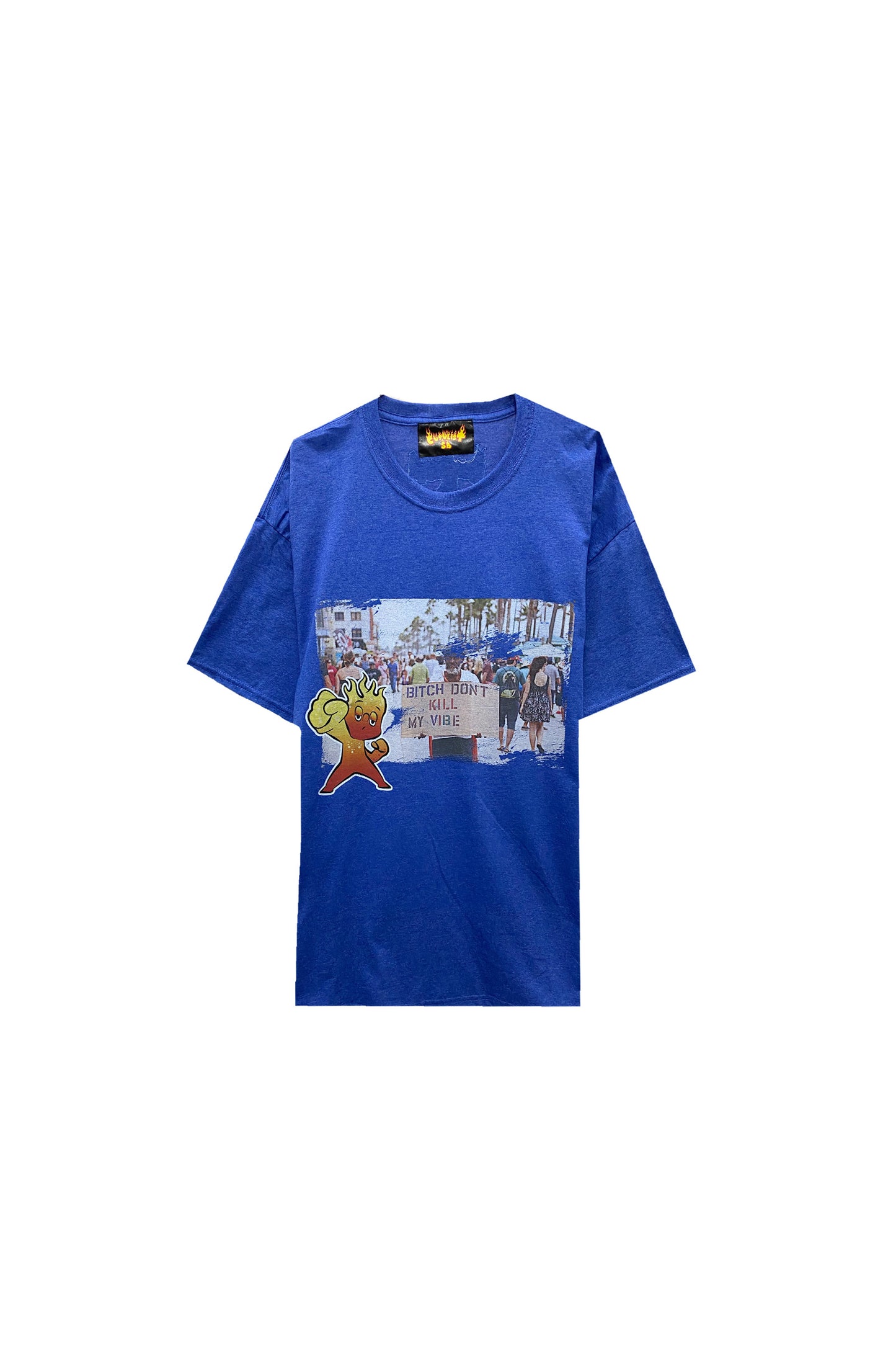 カタリストSB/ | Don't Kill My Vibe Tee/Tシャツ/Blue