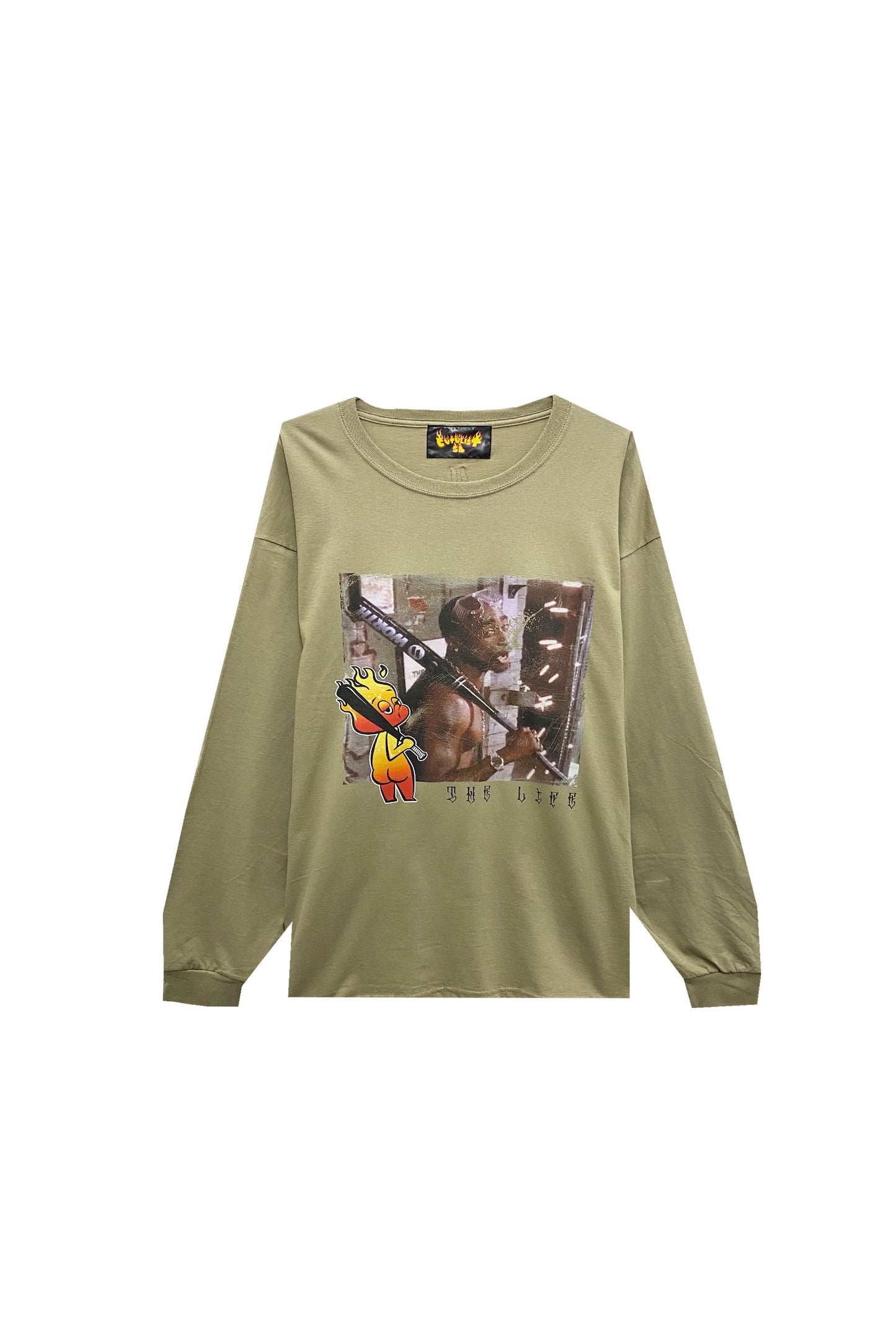 カタリストSB/ | The Life L/S tee/ロンT/Khaki