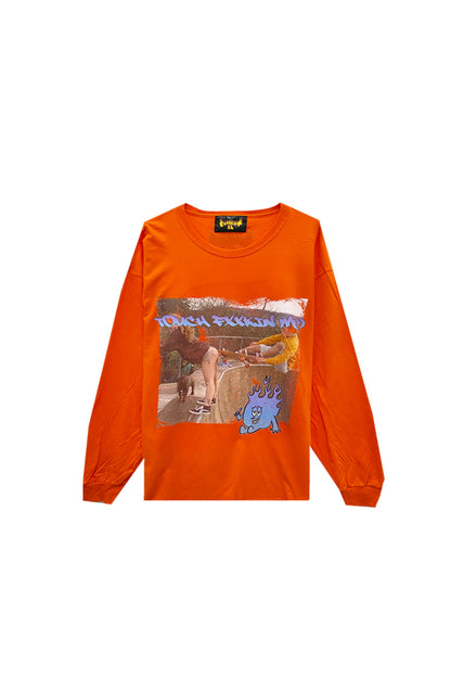 カタリストSB/ | Touch Me Longsleeve Tee/ロンT/Orange