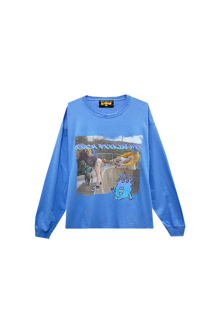 カタリストSB/ | Touch Me Longsleeve Tee/ロンT/Blue