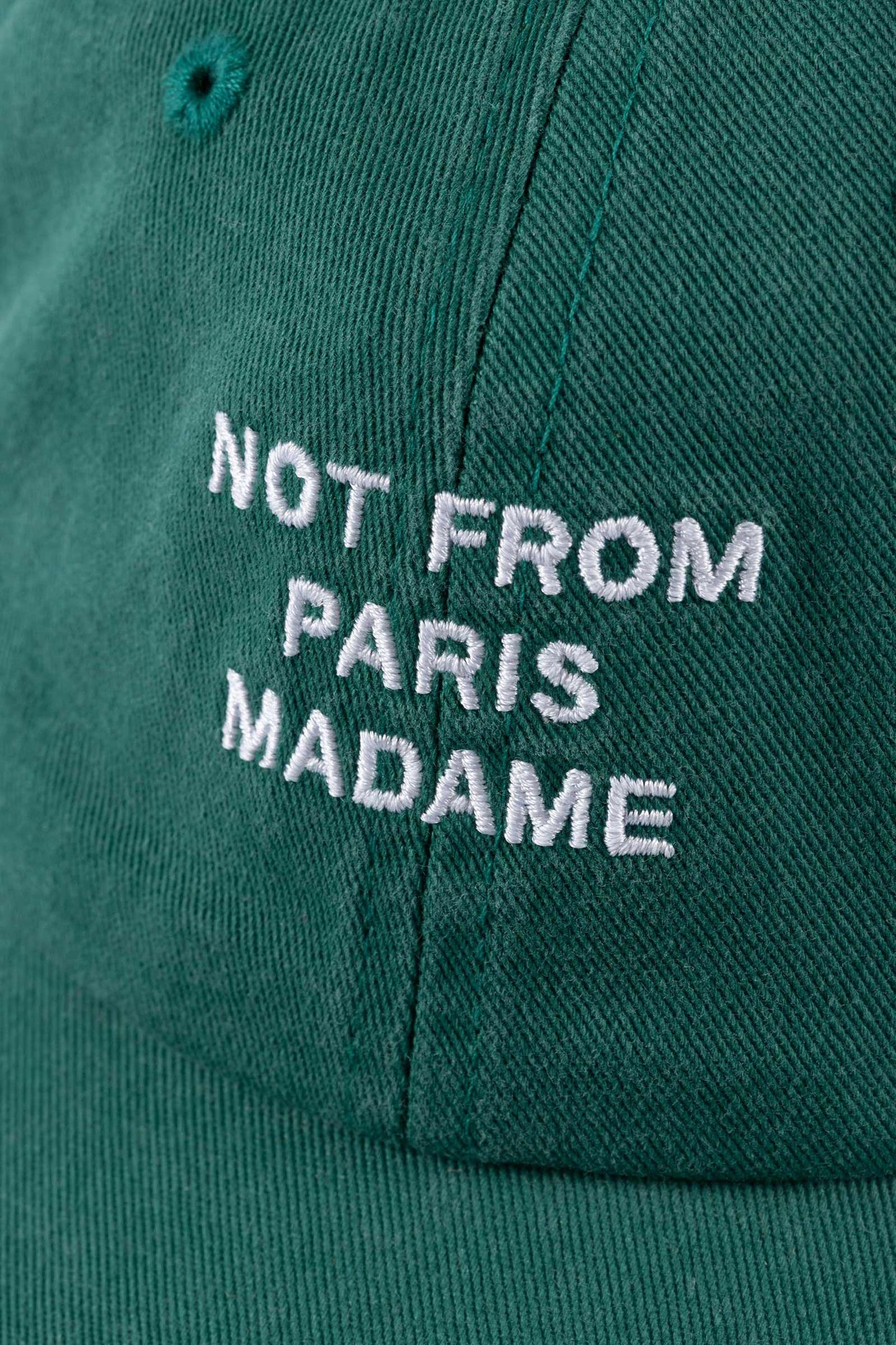 ドロールド　ムッシュ/La casquette slogan/キャップ/Green