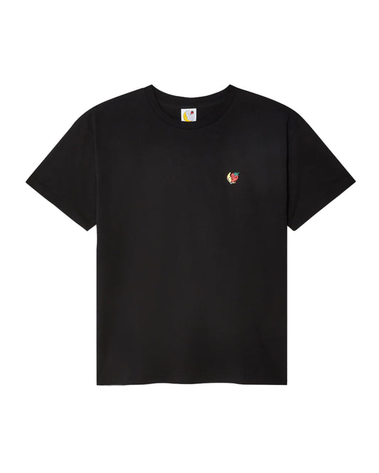 スカイ ハイ ファーム ワークウェア/U ally bo perennials printed s.sleeves tshirt k/Tシャツ/Black