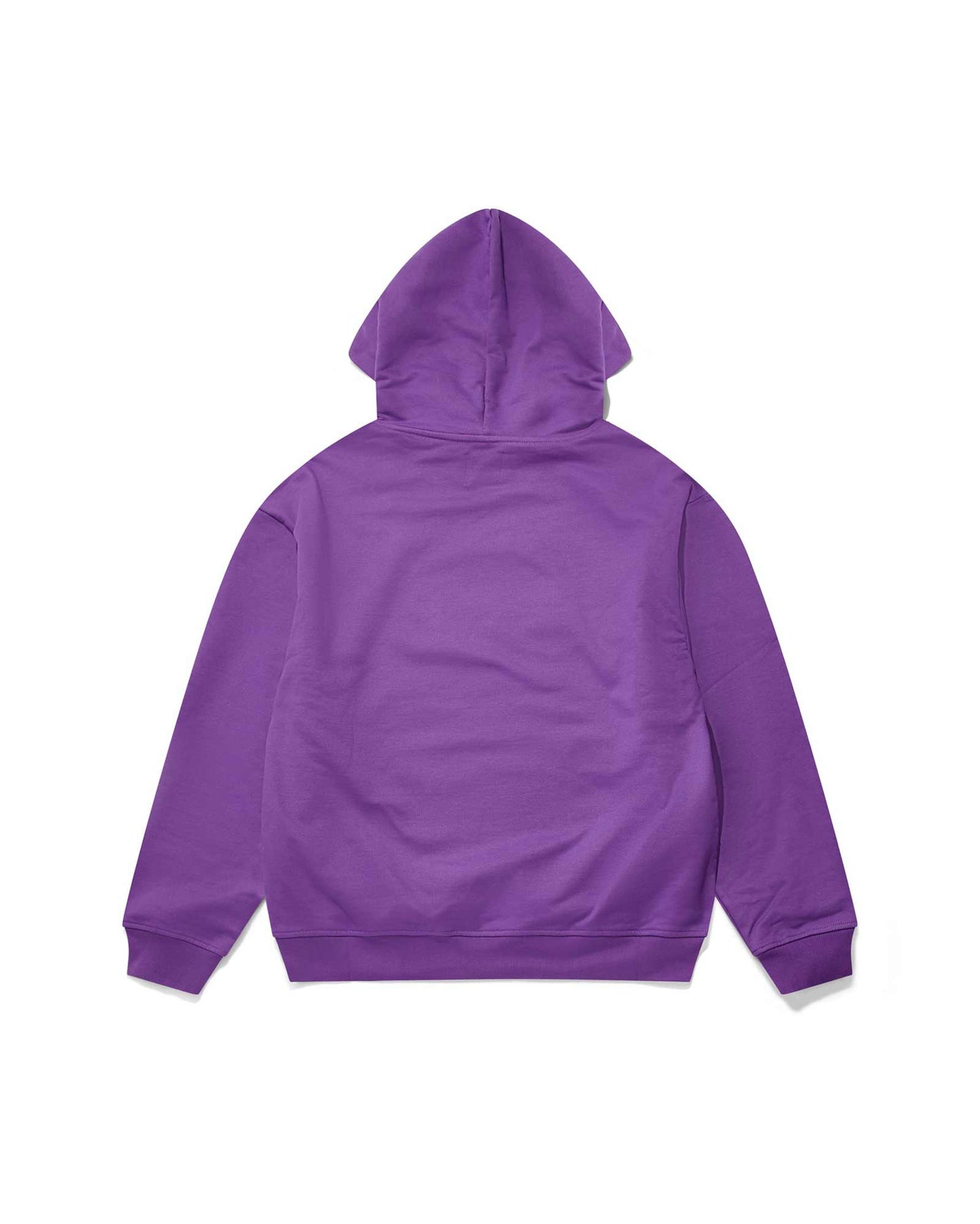 ラスベート/Men logo hoodie knit/プルオーバーパーカー/Purple