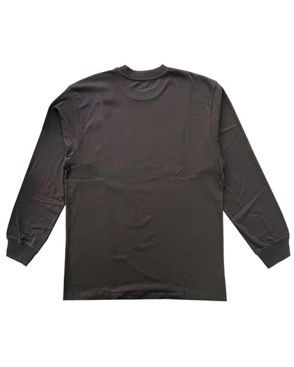 ラスベート/Men ls logo tshirt knit/ロンT/Black