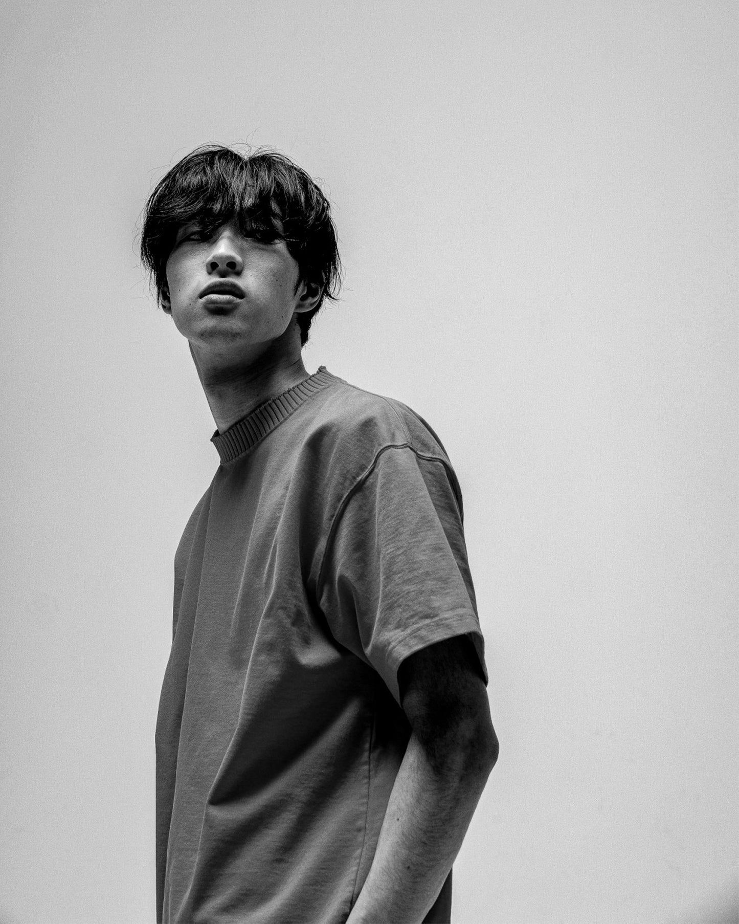 パーフェクトリブズ/Basic Short Sleeve T Shirt/Tシャツ/Red