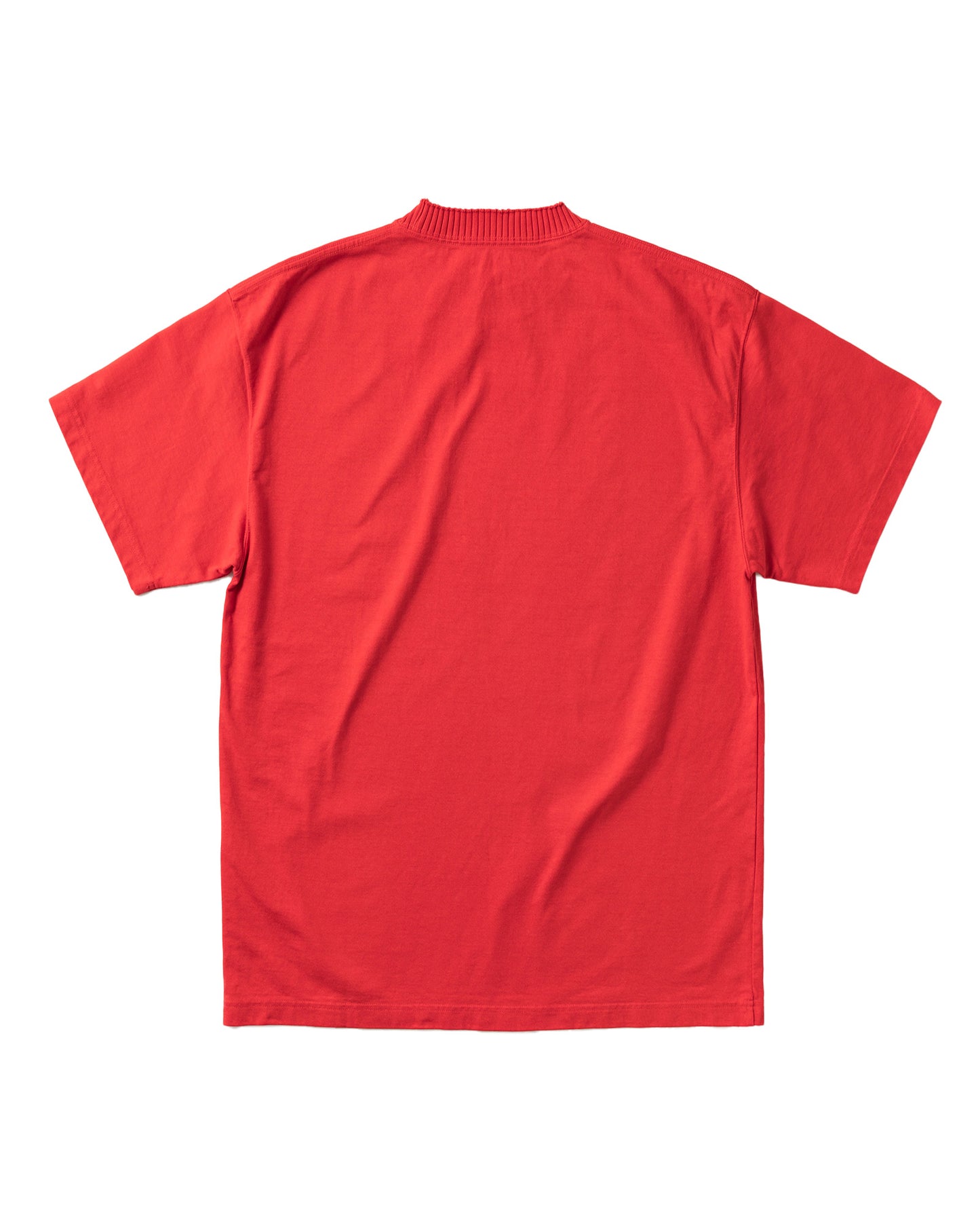 パーフェクトリブズ/Basic Short Sleeve T Shirt/Tシャツ/Red