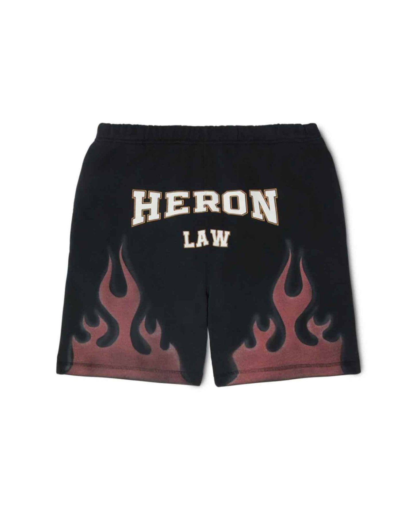 Heron law flames sweatshorts