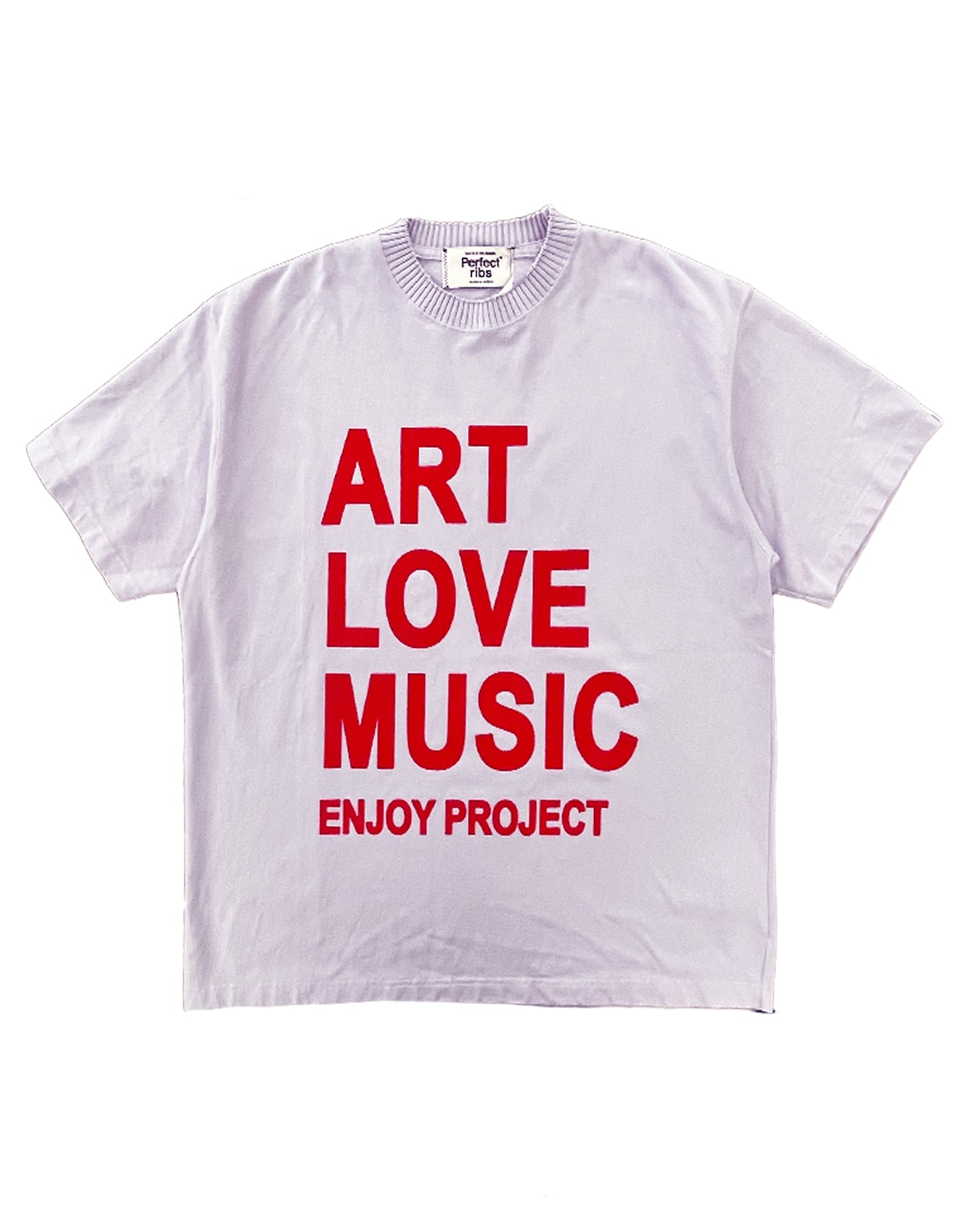 Basic short sleeve t shirt art love music