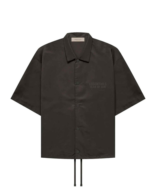 SS Nylon Shirt (ナイロンシャツ）Off Black