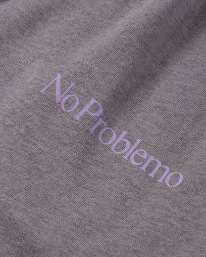 アリーズ/Overdyed melange mini problemo sweatshort/ショーツ/Purple