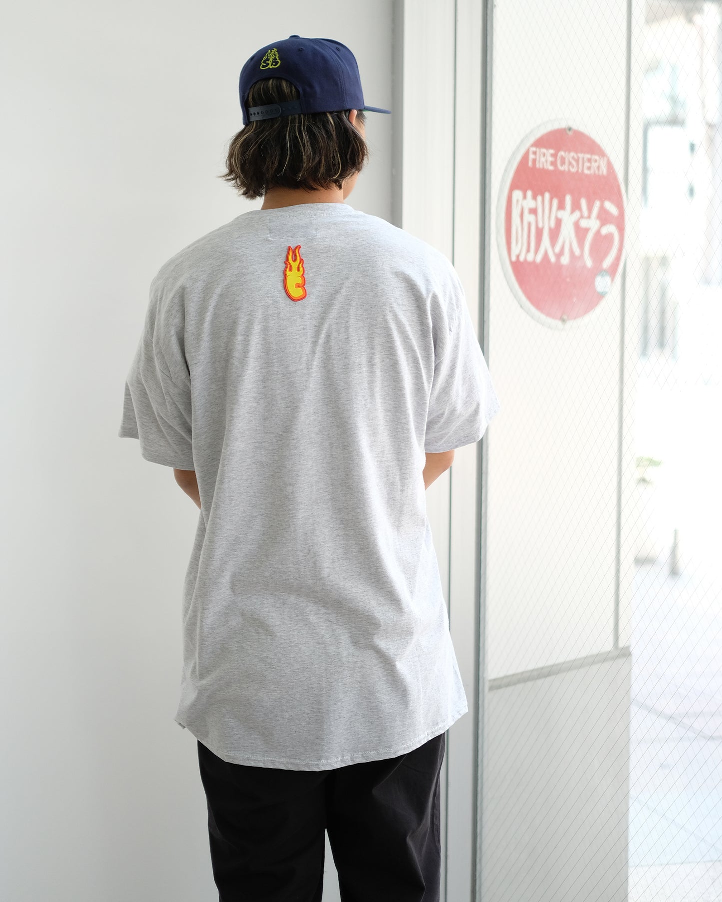 カタリストSB/ I On wax Tee/Tシャツ/Ash Gray