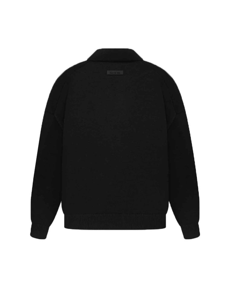 KNIT POLO(ニットポロ) Jet Black