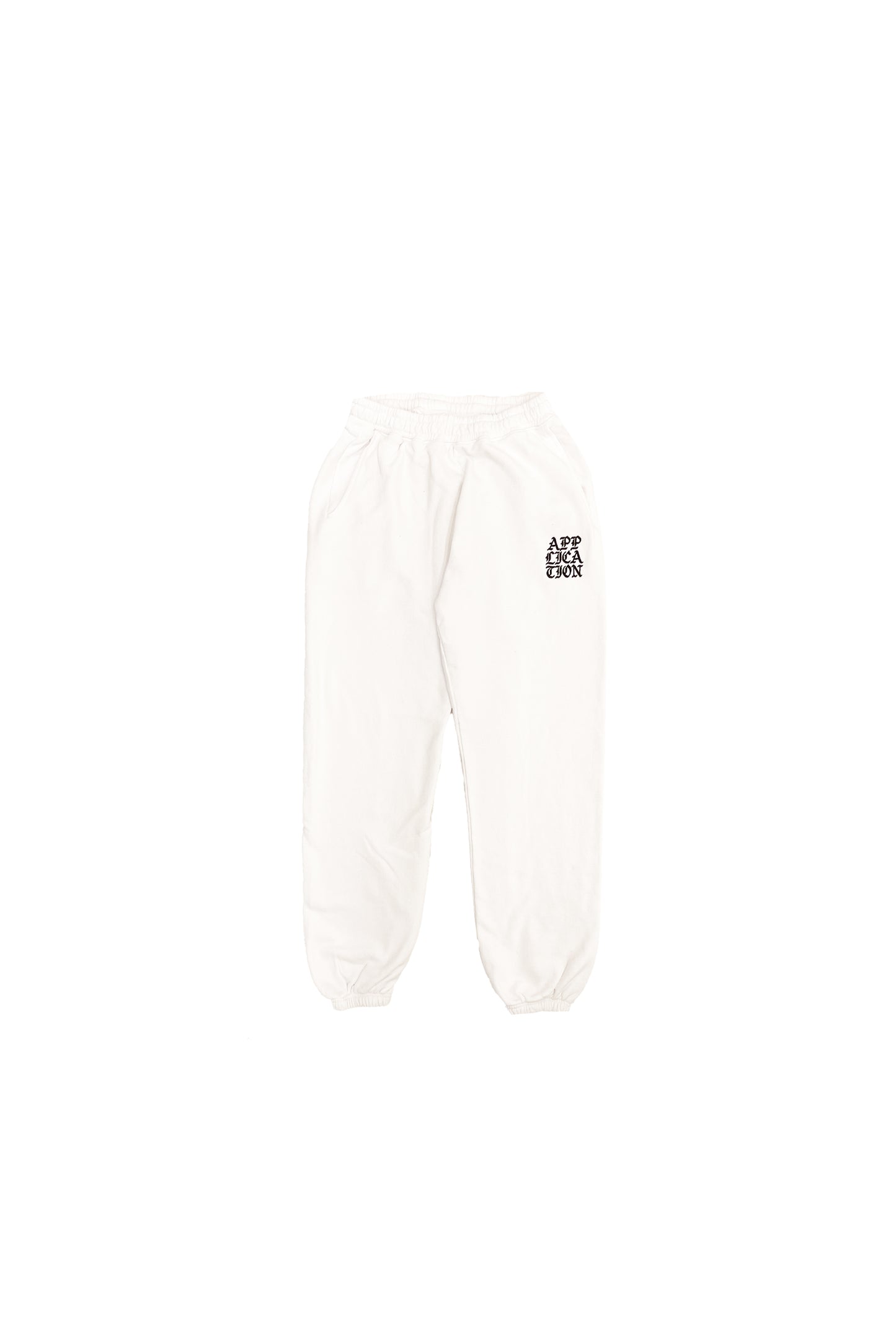 APP exclusive embroidery sweat pants