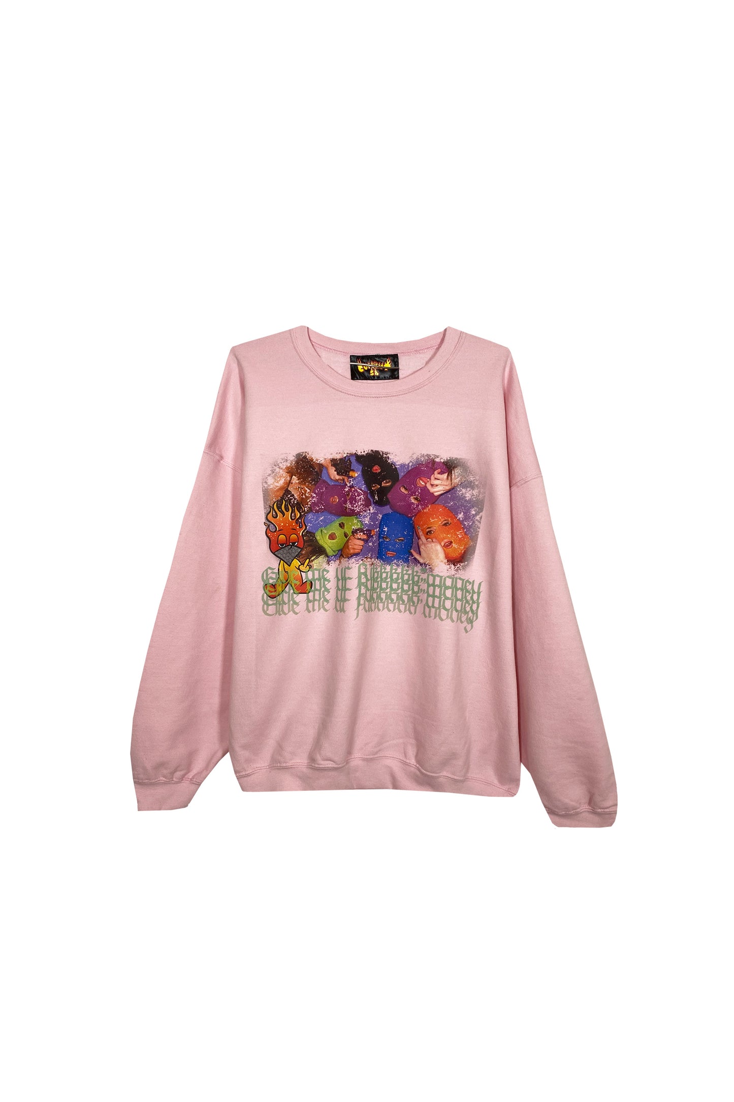 カタリストSB/ | Give Me Money Crewneck/スウェット/Pink