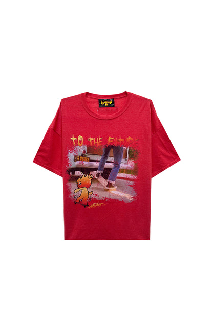 カタリストSB/ I To the Future Tee/Tシャツ/Red