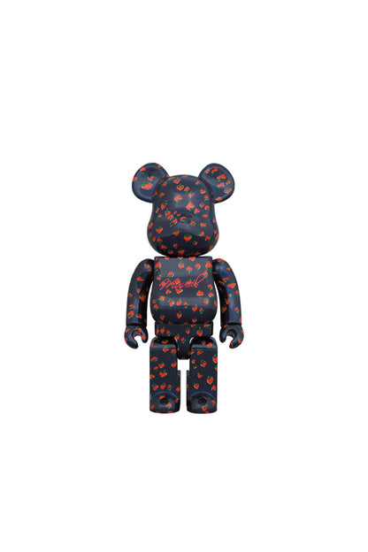 BE@RBRICK MUVEIL 草莓图案 Ver.1000%