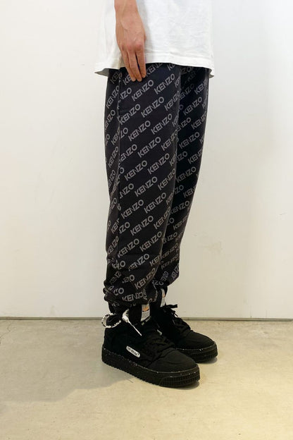 ケンゾー/MONOGRAM REGULAR JOGPANT/パンツ/Black